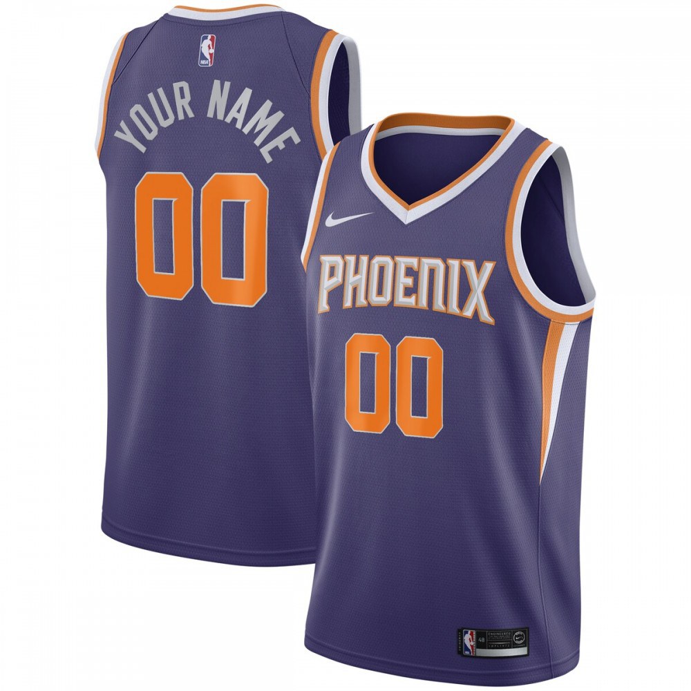 Phoenix Suns 2020/21 Swingman Custom Jersey - Icon Edition - Purple-Pro Kit Vault | Brand New 26/27 Sports Jerseys